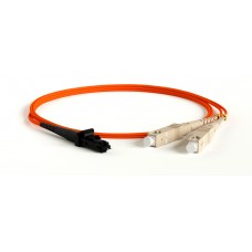 Патч-корд Hyperline FC-D2-50-MTRJF/PR-SC/PR-H-3M-LSZH-OR