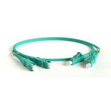 Патч-корд Hyperline FC-D2-503-LC/PR-SC/PR-H-10M-LSZH-AQ