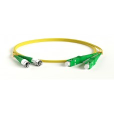 Патч-корд Hyperline FC-D2-9-FC/AR-SC/AR-H-10M-LSZH-YL