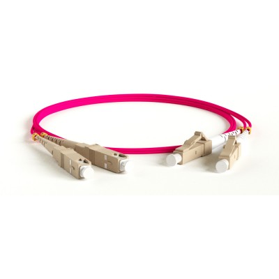 Патч-корд Hyperline FC-D2-504-LC/PR-SC/PR-H-1.5M-LSZH-MG