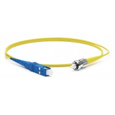 Патч-корд Hyperline FC-S2-9-SC/UR-ST/UR-H-0.5M-LSZH-YL