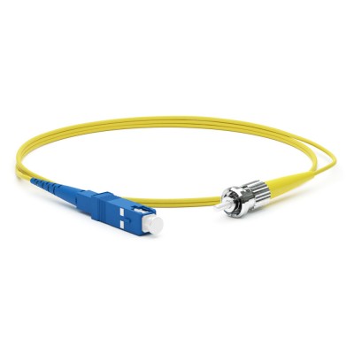 Патч-корд Hyperline FC-S2-9-SC/UR-ST/UR-H-0.5M-LSZH-YL