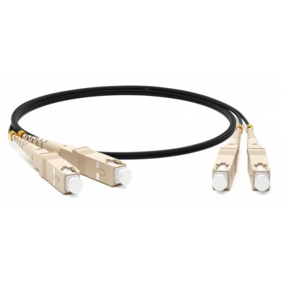 Патч-корд Hyperline FC-D2-50-SC/PR-SC/PR-H-3M-LSZH-BK