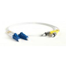 Патч-корд Hyperline FC-D2-9A1-LC/UR-ST/UR-H-1M-LSZH-WH