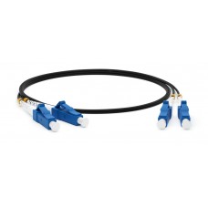 Патч-корд Hyperline FC-D2-9-LC/UR-LC/UR-H-25M-LSZH-BK