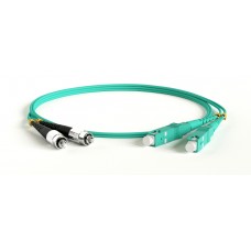 Патч-корд Hyperline FC-D2-503-FC/PR-SC/PR-H-1M-LSZH-AQ