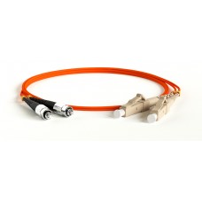 Патч-корд Hyperline FC-D2-50-FC/PR-LC/PR-H-30M-LSZH-OR