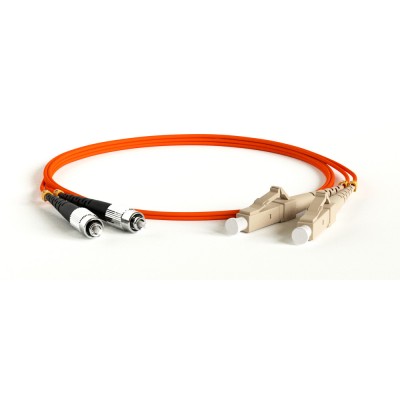 Патч-корд Hyperline FC-D2-50-FC/PR-LC/PR-H-30M-LSZH-OR