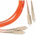 Патч-корд Hyperline FC-D2-50-SC/PR-SC/PR-H-1M-LSZH-OR