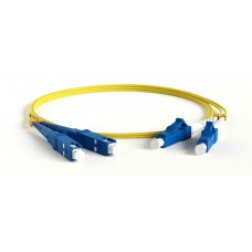Патч-корд Hyperline FC-D2-9-LC/UR-SC/UR-H-30M-LSZH-YL