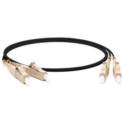 Патч-корд Hyperline FC-D3-504-LC/PR-LC/PR-H-10M-LSZH-BK