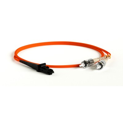 Патч-корд Hyperline FC-D2-50-MTRJM/PR-ST/PR-H-1M-LSZH-OR