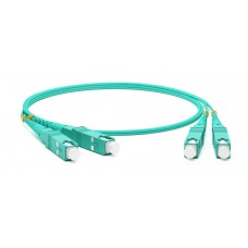 Патч-корд Hyperline FC-D2-503-SC/PR-SC/PR-H-10M-LSZH-AQ