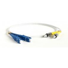Патч-корд Hyperline FC-D2-9A1-SC/UR-ST/UR-H-2M-LSZH-WH