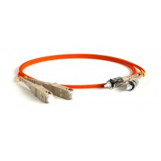 Патч-корд Hyperline FC-D2-50-SC/PR-ST/PR-H-30M-LSZH-OR