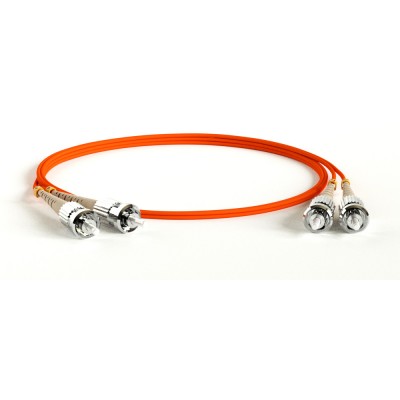 Патч-корд Hyperline FC-D2-50-ST/PR-ST/PR-H-30M-LSZH-OR