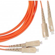 Патч-корд Hyperline FC-D2-50-SC/PR-SC/PR-H-50M-LSZH-OR