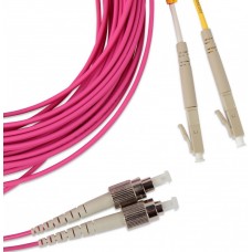 Патч-корд Hyperline FC-D2-504-FC/PR-LC/PR-H-50M-LSZH-MG