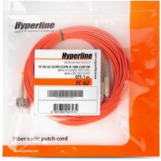 Патч-корд Hyperline FC-D2-62-SC/PR-ST/PR-H-10M-LSZH-OR