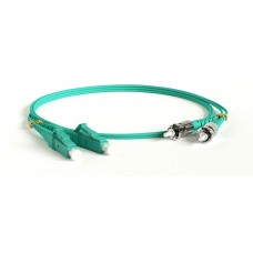 Патч-корд Hyperline FC-D2-503-LC/PR-ST/PR-H-1M-LSZH-AQ