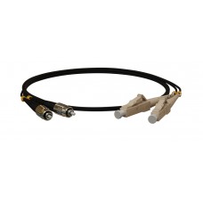 Патч-корд Hyperline FC-D2-62-FC/PR-LC/PR-H-5M-LSZH-BK