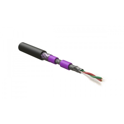 Кабель Hyperline PFDP-SF-1x2x22/1-ARM/W-PVC/PE-BK