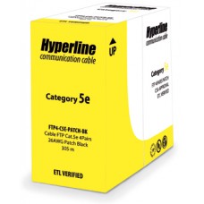 Кабель Hyperline FUTP4-C5E-P26-IN-LSZH-BL-305