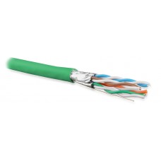 Кабель Hyperline UFTP4-C6A-S23-IN-PVC-GN-500