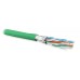 Кабель Hyperline UFTP4-C6A-S23-IN-PVC-GN-500