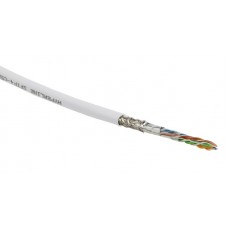 Кабель Hyperline SFUTP4-C5E-S24-IN-PVC-WH-305