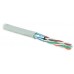 Кабель Hyperline UFTP4-C6A-S23-IN-PVC-GY-500