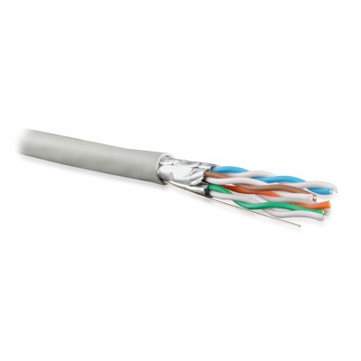 Кабель Hyperline UFTP4-C6A-S23-IN-LSLTX-GY-305