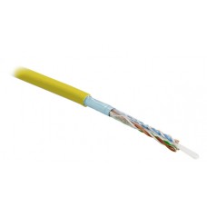 Кабель Hyperline FUTP4-C5E-S24-IN-PVC-YL-305