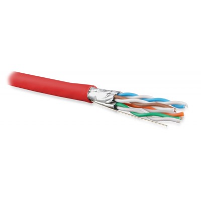 Кабель Hyperline UFTP4-C6A-S23-IN-PVC-RD-500