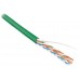 Кабель Hyperline UUTP4-C5E-S24-IN-PVC-GN-100