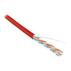 Кабель Hyperline UUTP4-C5E-S24-IN-PVC-RD-305