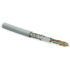 Кабель Hyperline SFUTP4-C5E-S24-IN-PVC-GY-305