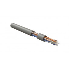 Кабель Hyperline IUUTP4-C6-S23/1-FRPVC-GY