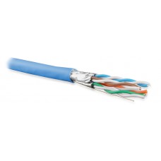 Кабель Hyperline UFTP4-C6A-S23-IN-PVC-BL-500