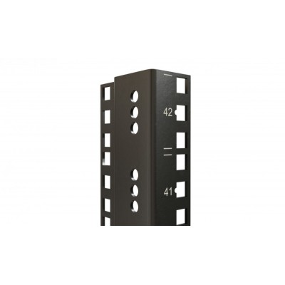 Монтажный профиль Hyperline CTRM19-37U-RAL9005 Монтажный профиль Hyperline CTRM19-37U-RAL9005