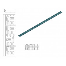 Органайзер Hyperline CDV-M-75x9-42U-RAL9005