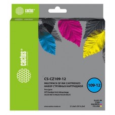 Комплект картриджей Cactus CS-CZ109-12