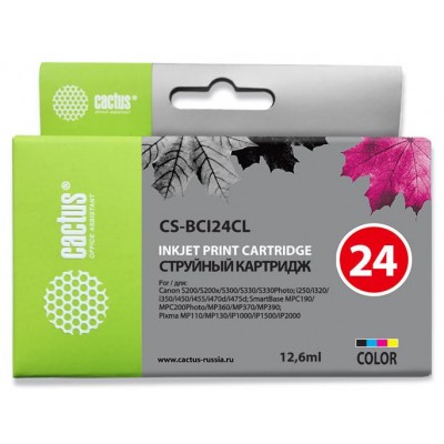 Картридж Cactus CS-BCI24CL