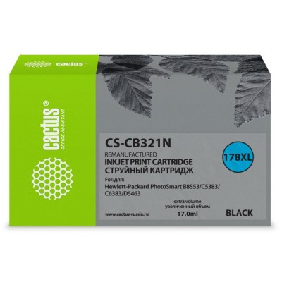 Картридж Cactus CS-CB321N (№178XL)