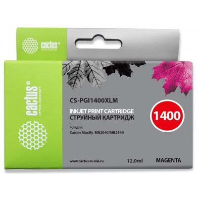 Картридж Cactus CS-PGI1400XLM