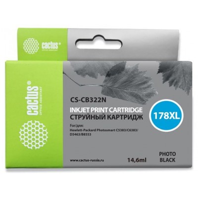 Картридж Cactus CS-CB322N (№178XL)