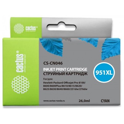 Картридж Cactus CS-CN046 (№951XL)