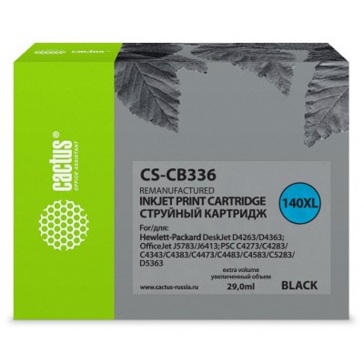 Картридж Cactus CS-CB336 (№140XL)