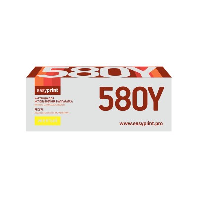 Картридж EasyPrint LK-580Y (TK-580Y)