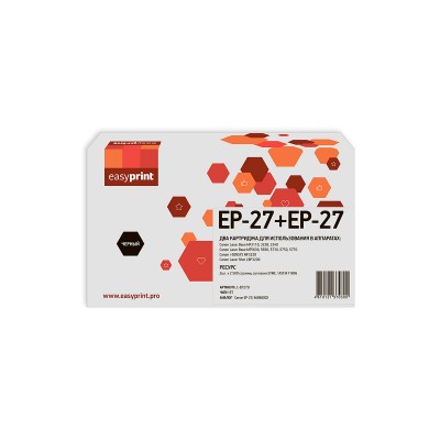 Комплект картриджей EasyPrint LC-EP27D (E27)